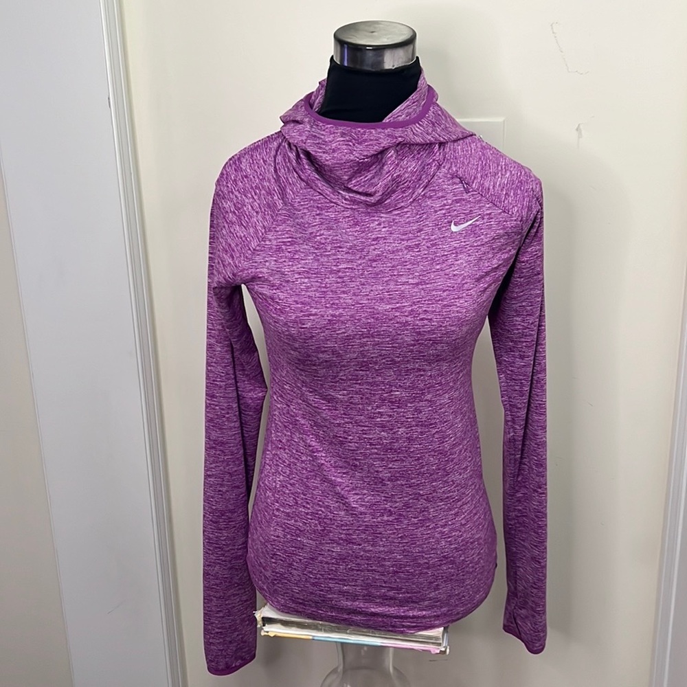 Nike Element Lightweight Running Long-sleeved Thumbhole Athletic top size XS